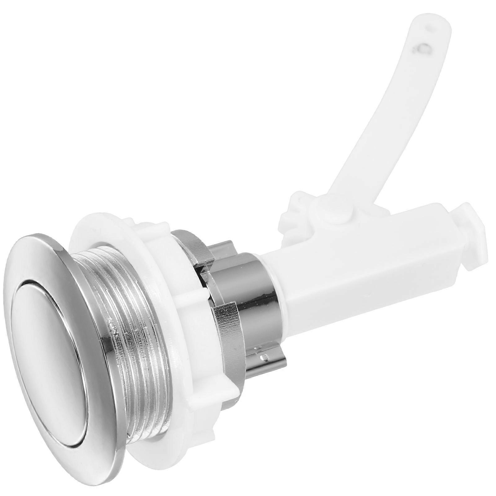 Toilet Water Tank Button Single-Button Flush Valve for Efficient Water Saving