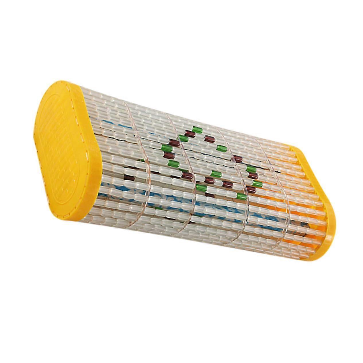 Ceramic Neck Pillow for Bath and Sauna, Ergonomic Hollow Design, Durable Easy Clean Support