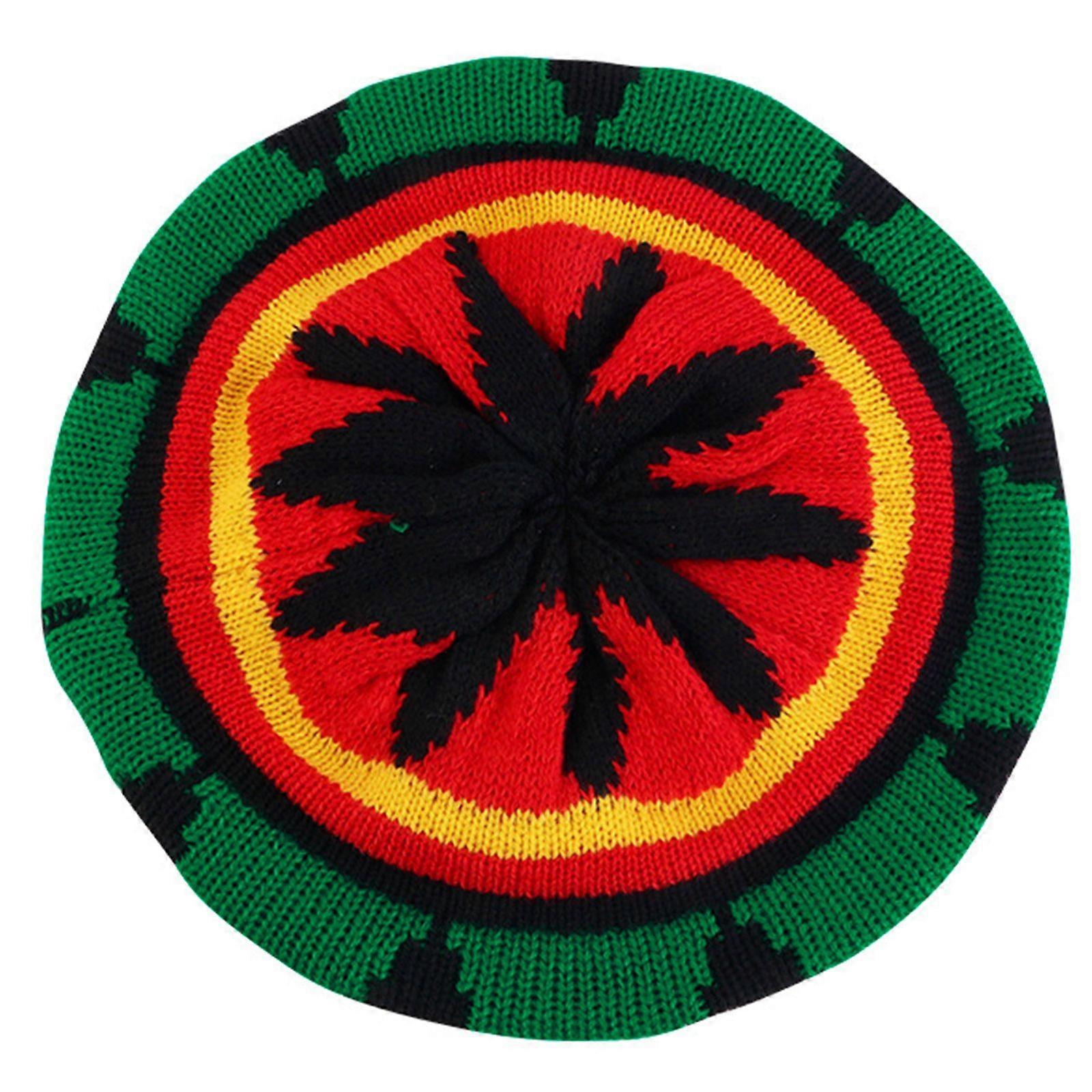 Winter Knitted Beret Hat Keep Warm Hat Cold Weather Windproof Hat for Autumn