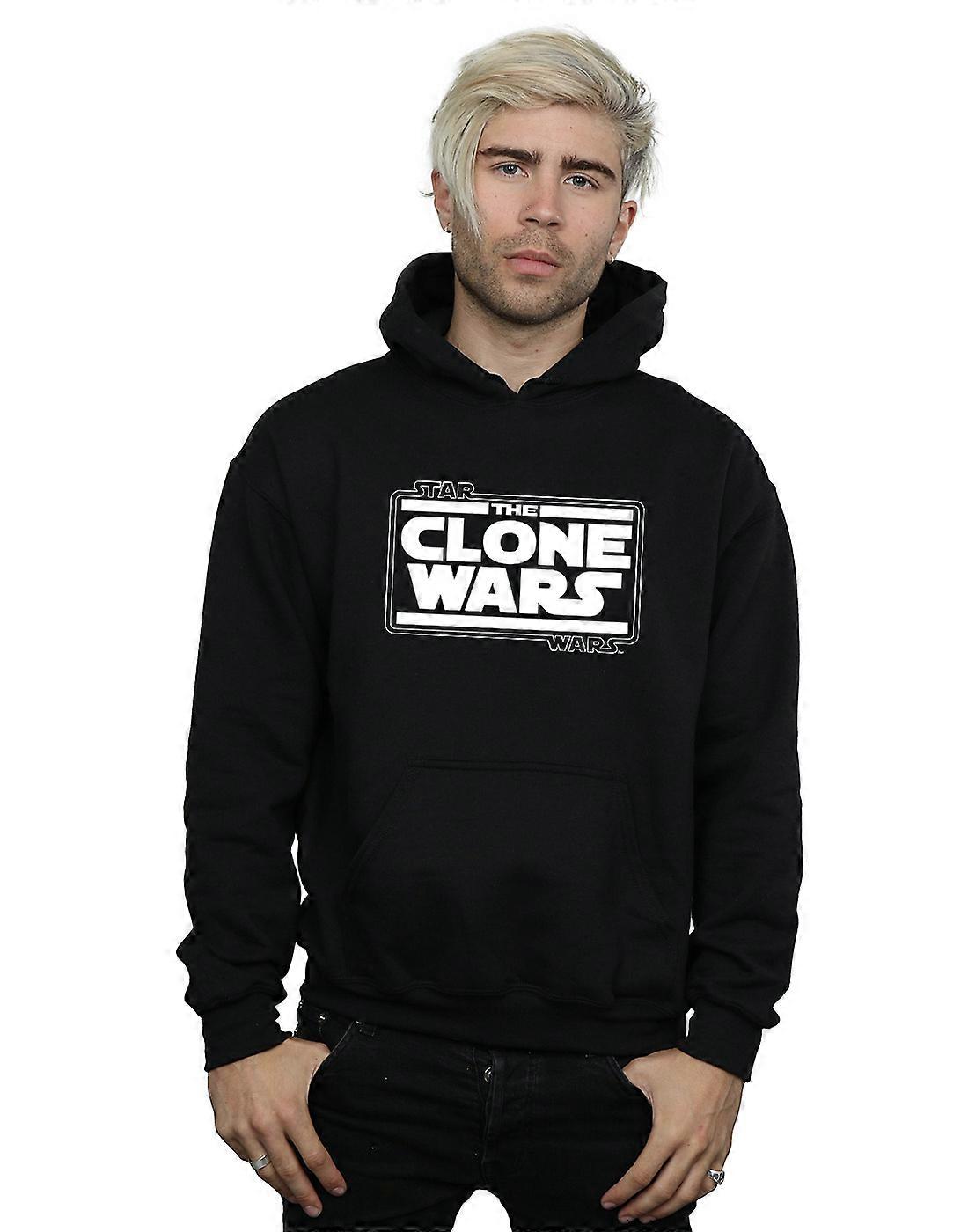 Star Wars Menn Clone Wars Logo Hettegenser