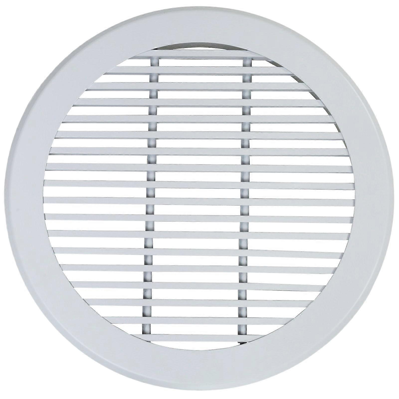 10 Inch Round Air Vent Cover Aluminum Ceiling Diffuser White Rustproof for Bathroom Kitchen