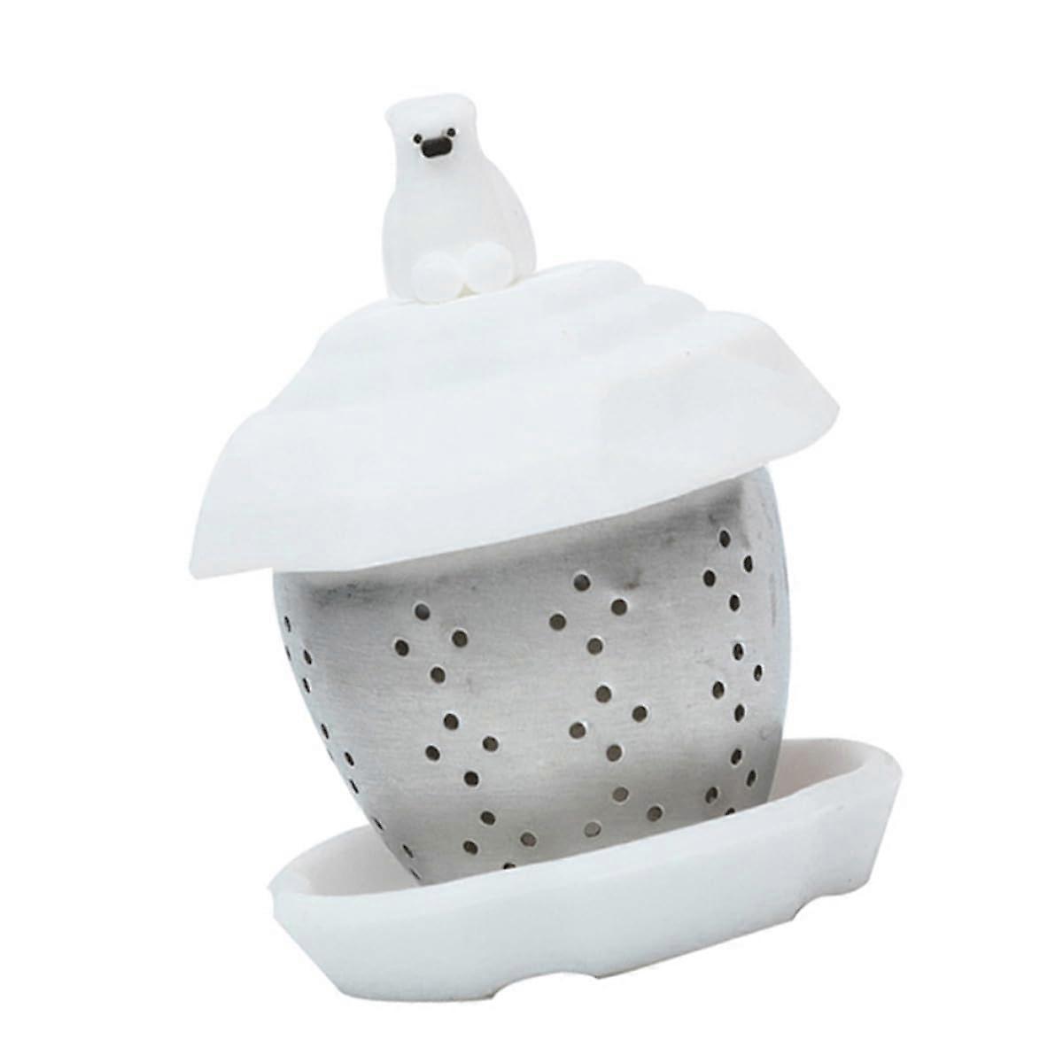 Bear Shaped Stainless Steel Tea Infuser with Fine Mesh Filter for Loose Leaf Tea Ref:4034