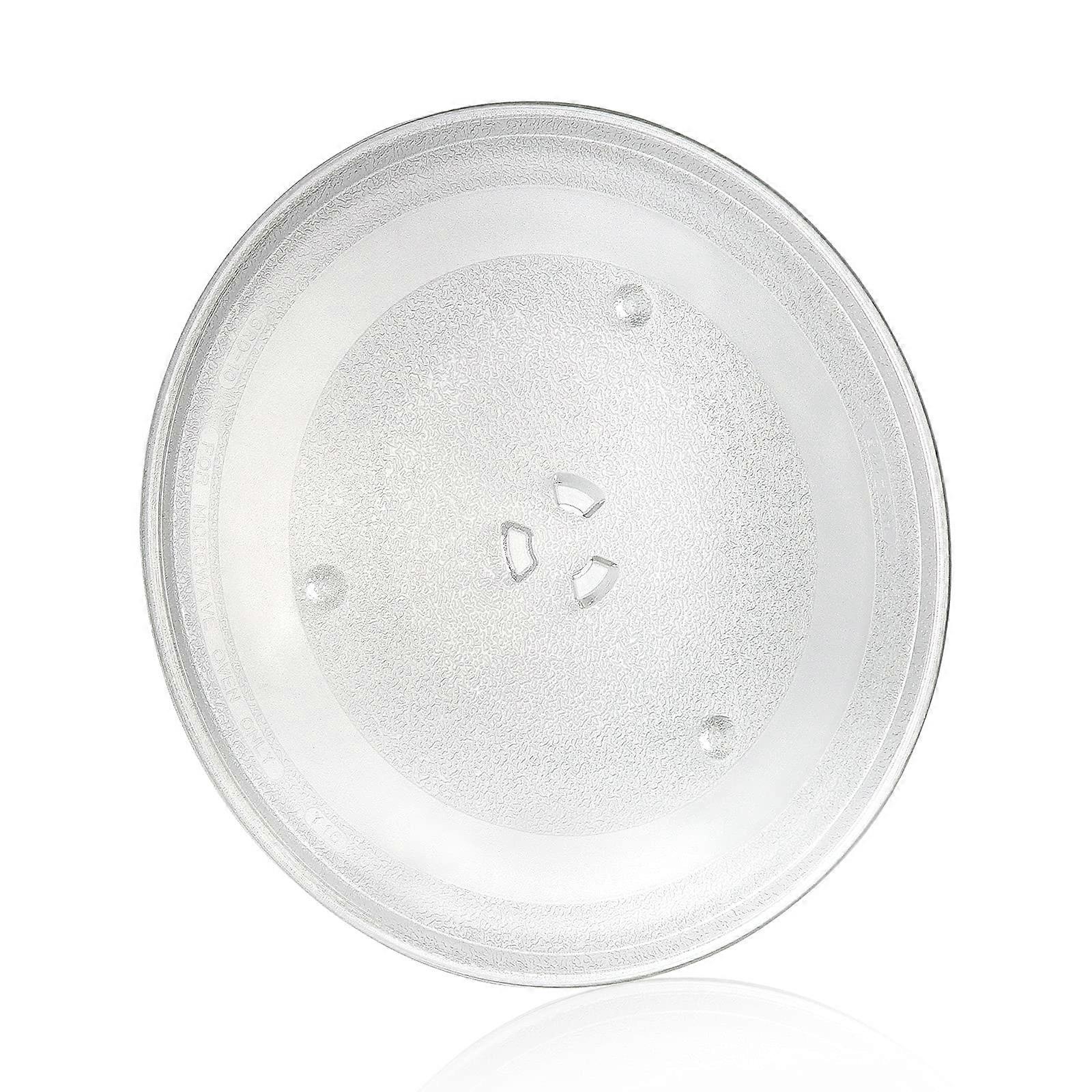Prato giratório de vidro de 11,25 polegadas para micro-ondas, compatível com GE e Samsung, resistente e durável ao calor.