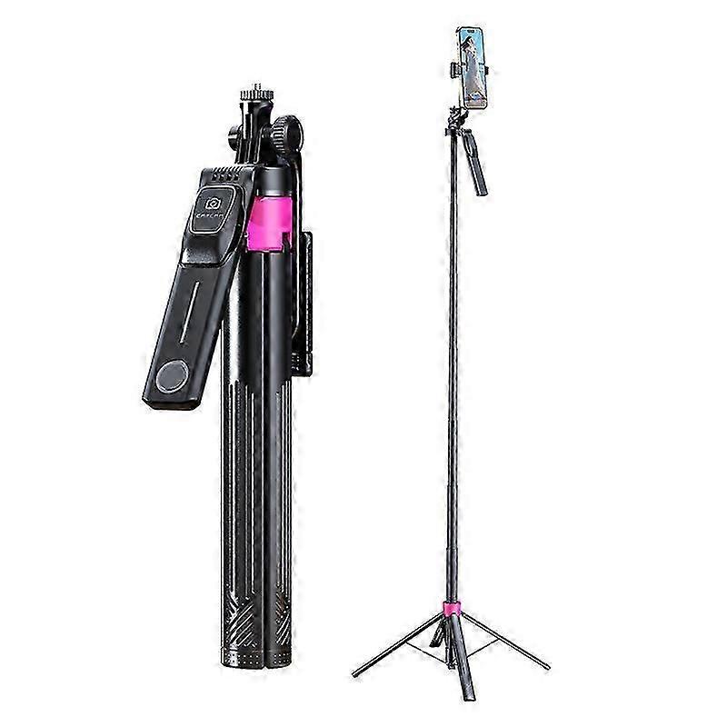 CYKE SS1 165cm Extendable Phone Tripod with Bluetooth Remote & Stable 4-Leg Stand