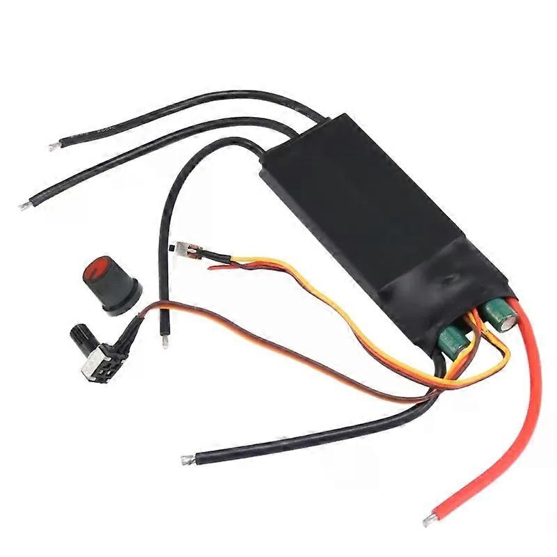 Three-phase Brushless Hallless Driver Board DC6-24V 1000W BLDC Forward Reverse Switches PLC Speed Regulating Potentiometer