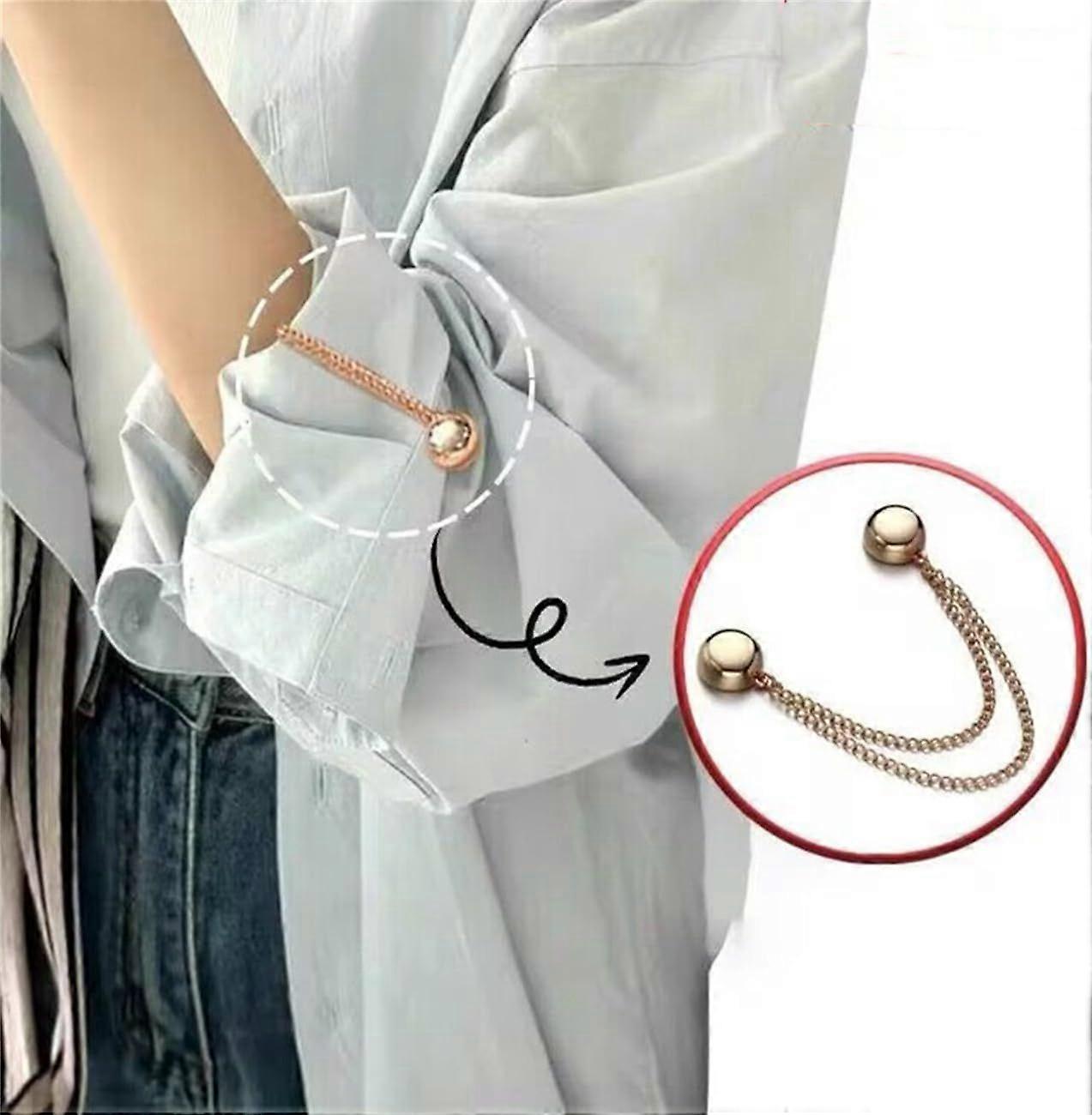 Multi-Function Magnetic Clothing Clips, Multi-Purpose Colorful Pinless Brooch