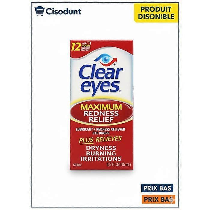 Complement Clear Eyes Maximum Redness Relief 15ml