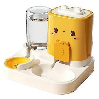 New Automatic Pet Feeder Removable Portable Drinking Device Cats Dogs Puppy Feeding Bowl