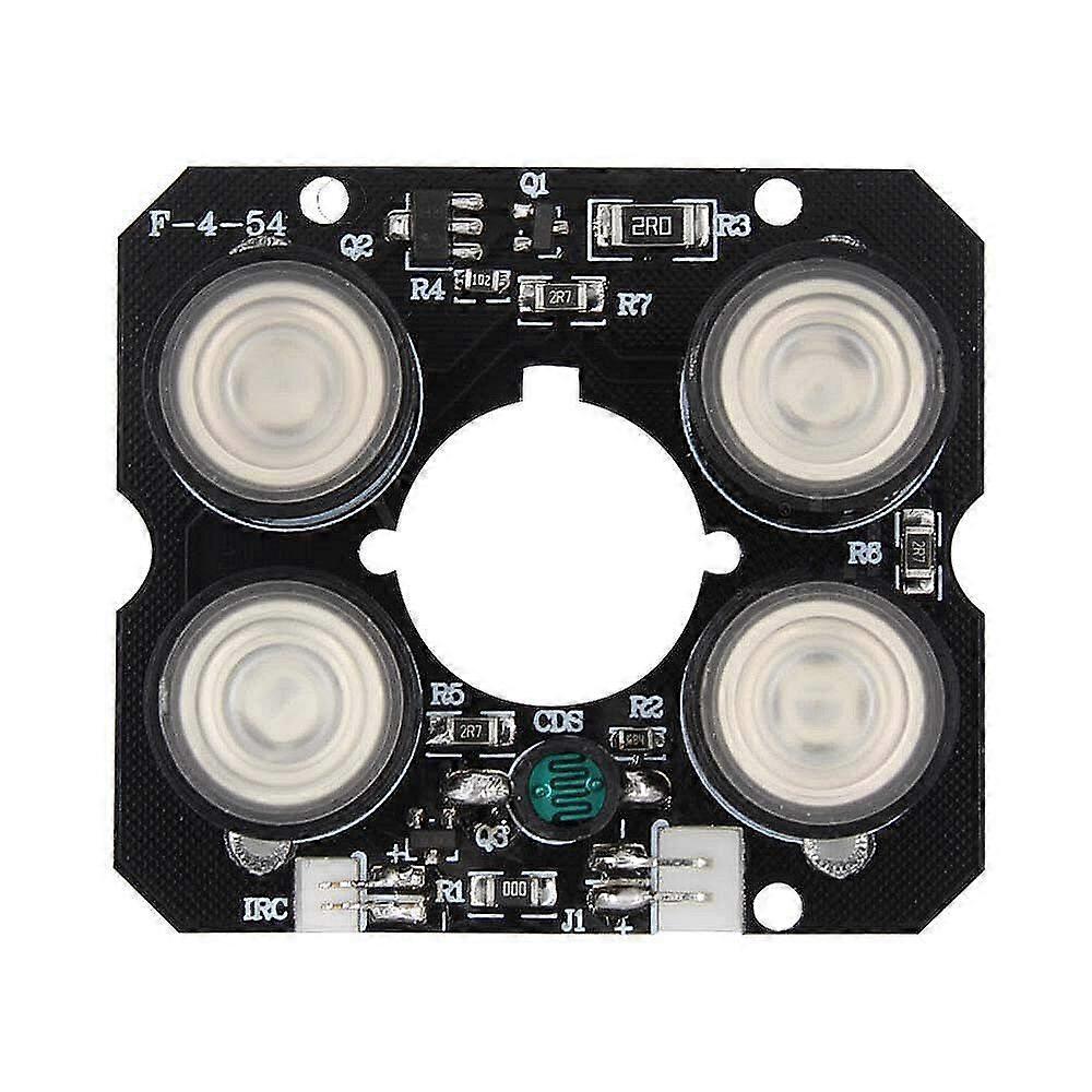 10pcs 850nm IR LED Board for CCTV Camera 4Array Night Vision Infrared Light 12V