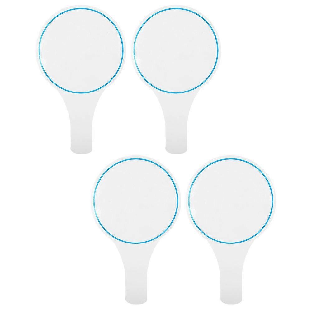 Dry Erase Answer Paddle Handheld Whiteboard for Judges 8Pcs