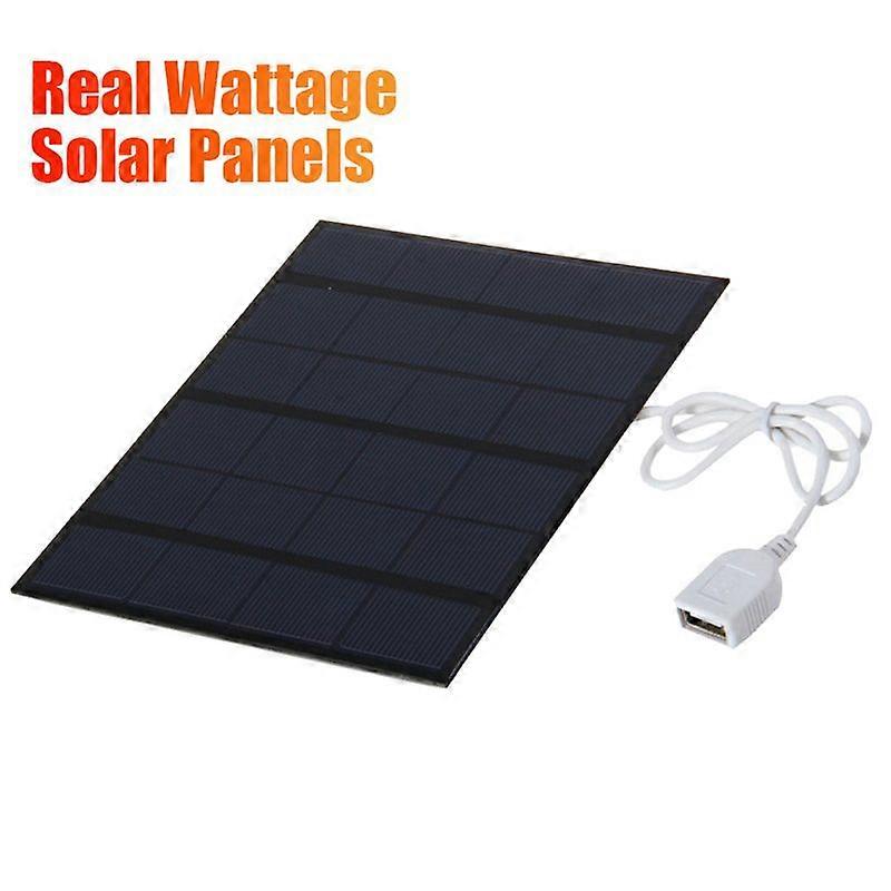 3.5W 6V Solar Panel with USB Cable
