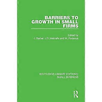 Wachstumshemmnisse in kleinen Unternehmen (Routledge Library Editions: Small Business)
