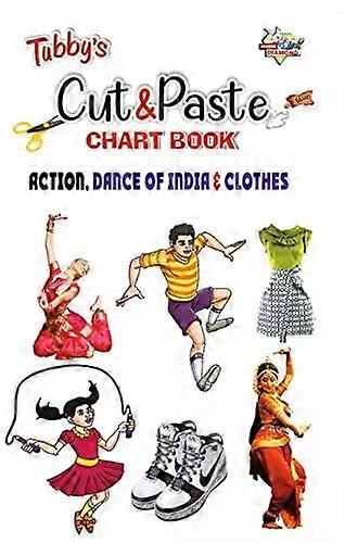 Tubbys Cut & Paste Chart Book Action Dance & Cloths - Priyanka