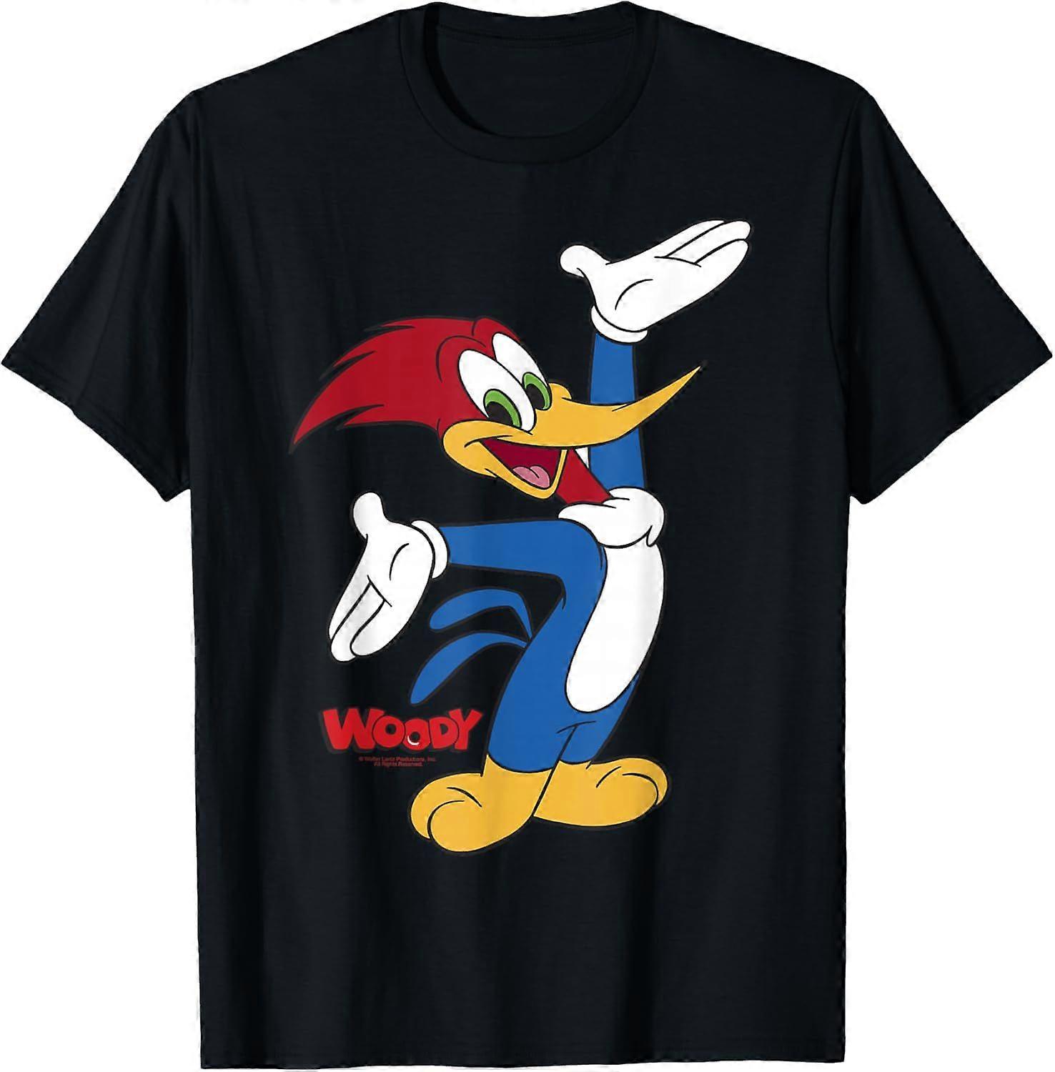 Woody Woodpecker Full Body Logo Portrait T-Shirt Type 2016