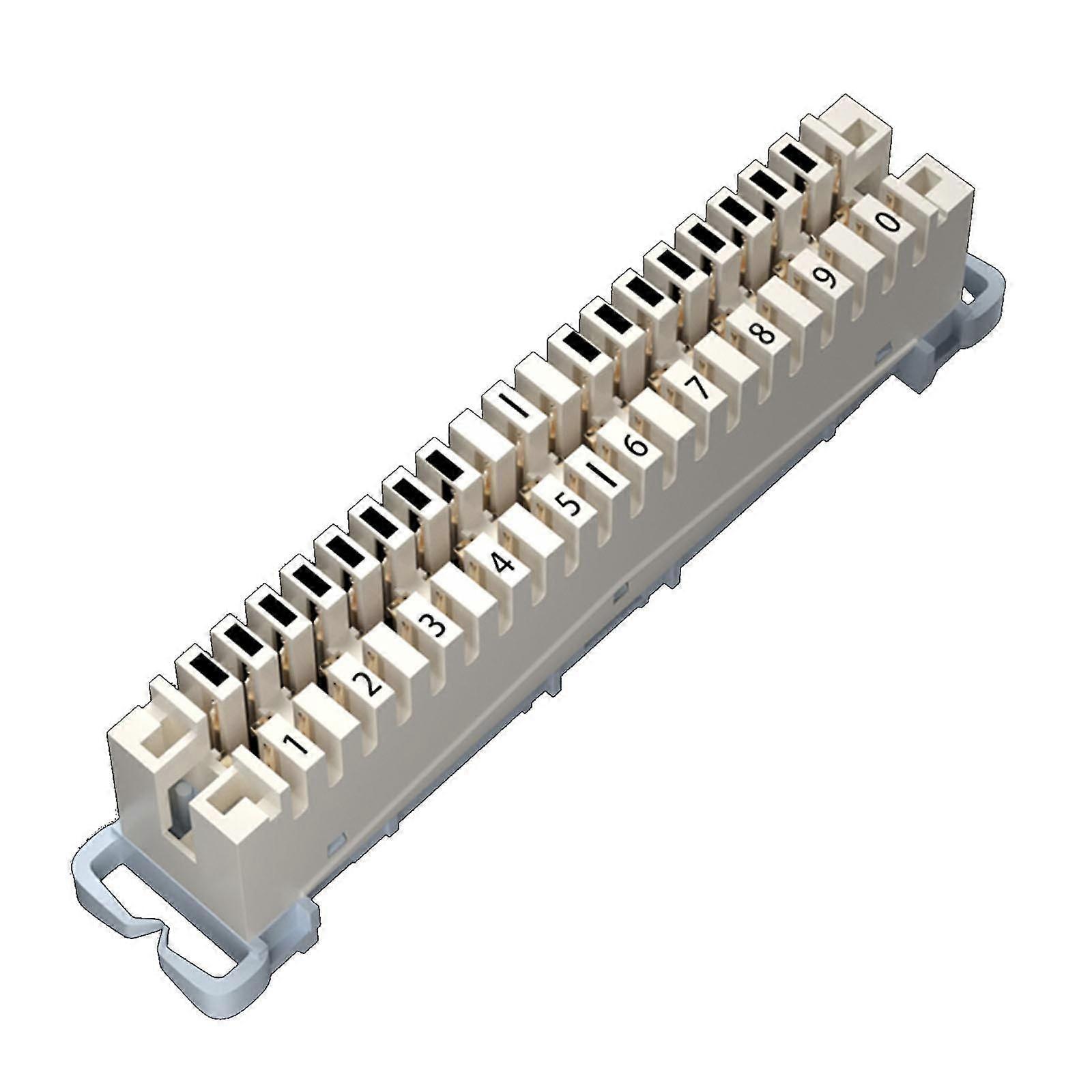 10 Pairs krone Article Telephone Voice Module Spring Snaps into Wiring Module