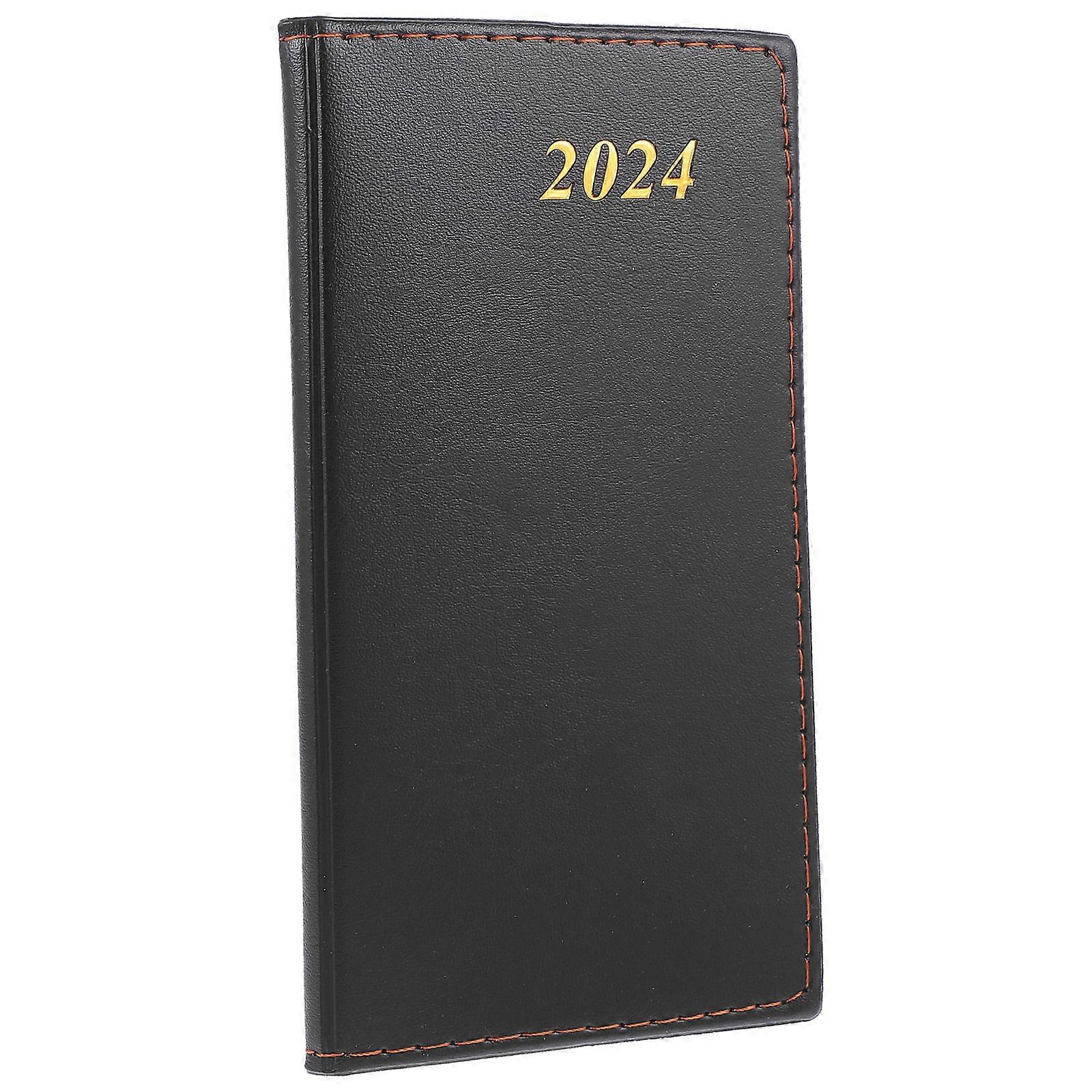 to Do List Notepad Date Planner for Writing 2Pcs Black Efficient Planner