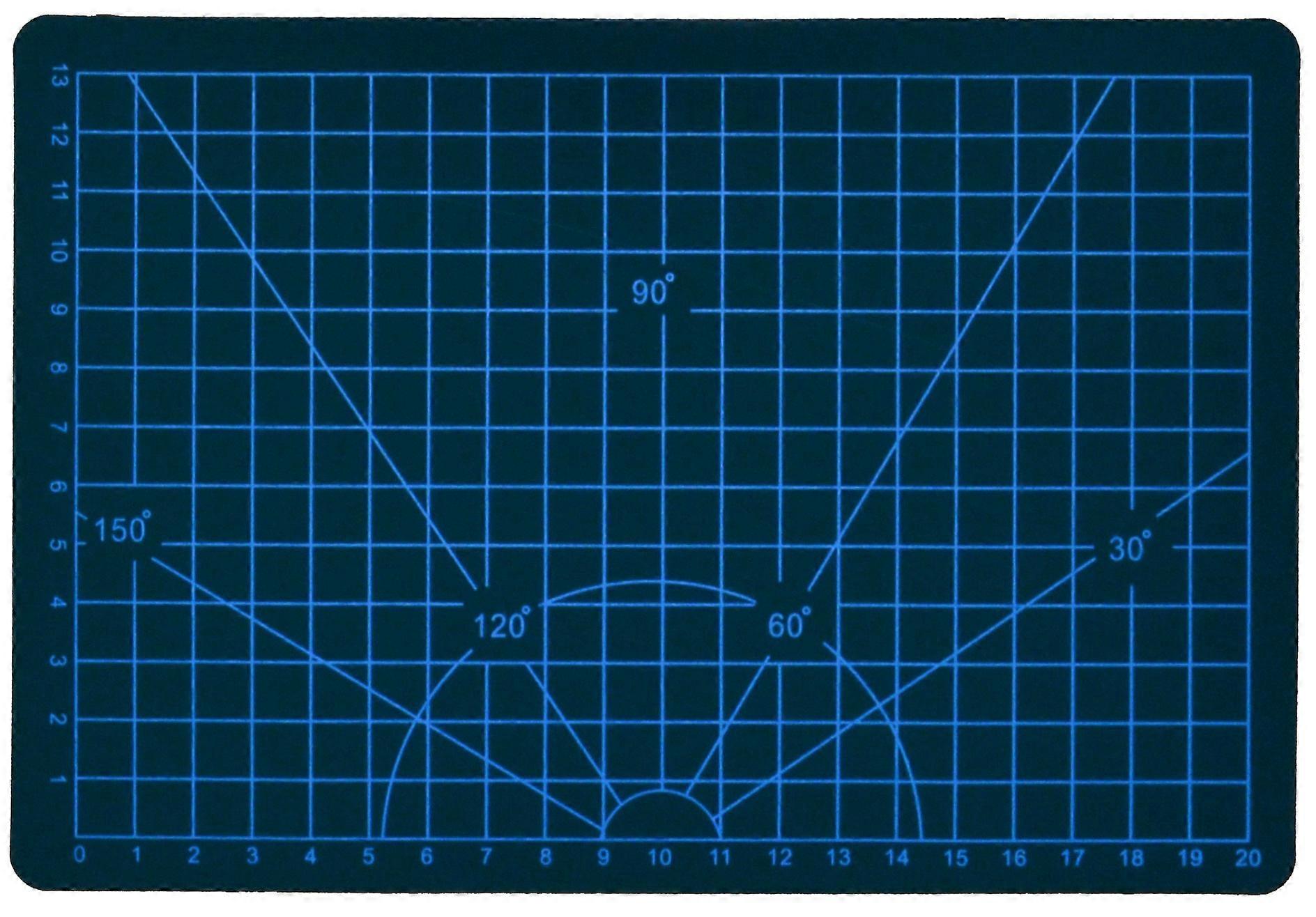 Leathercraft Tool 220x150mm A5 PVC Grid Pattern Sheet Board Cutting Mat