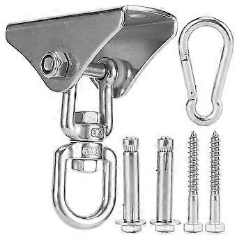 Gancho de suspensão em aço inoxidável de alta resistência, fivela fixa para balanço, cadeira suspensa, saco de areia, acessórios de ferragens para içamento, x