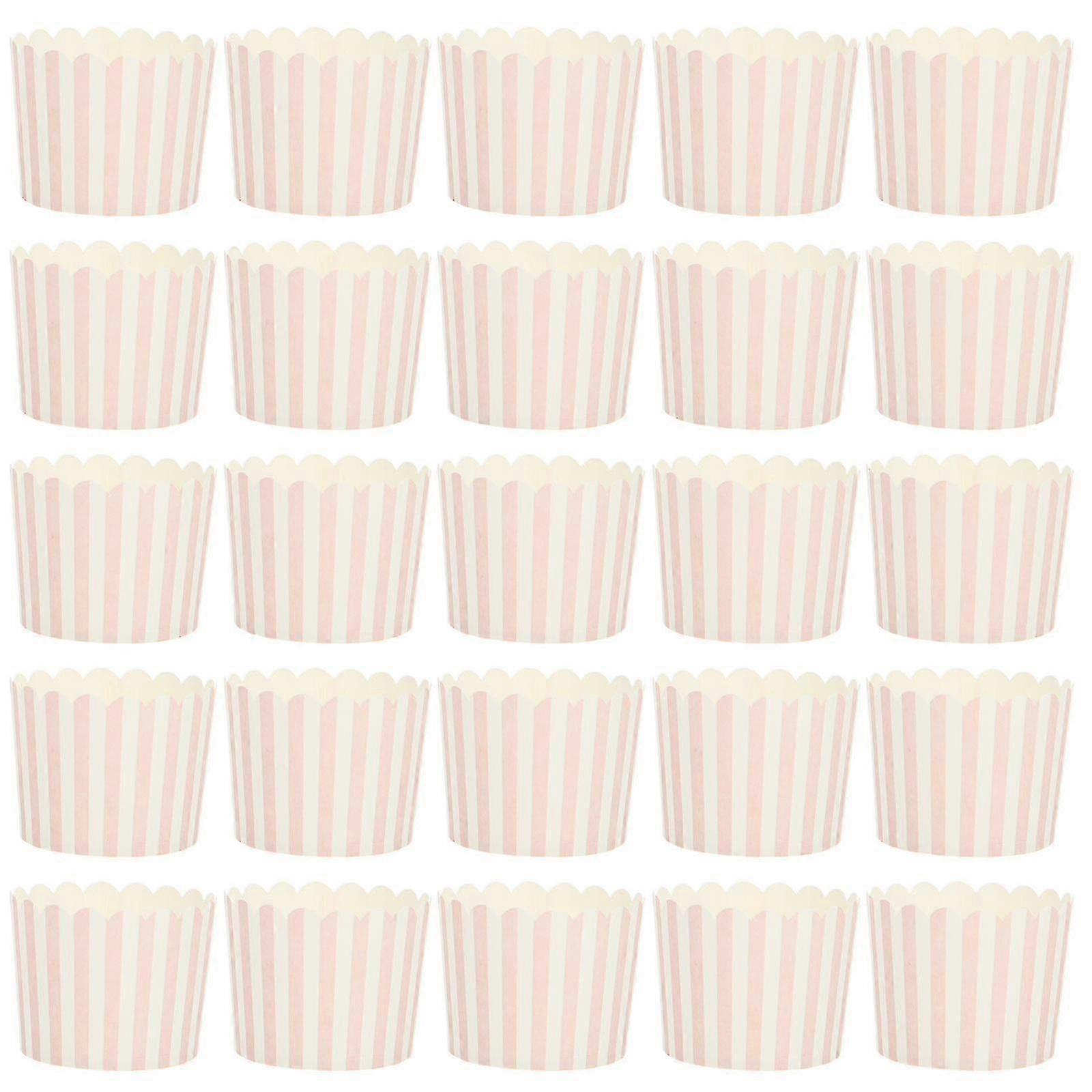 Cupcake paper liners for baking - 100pcs disposable muffin cups