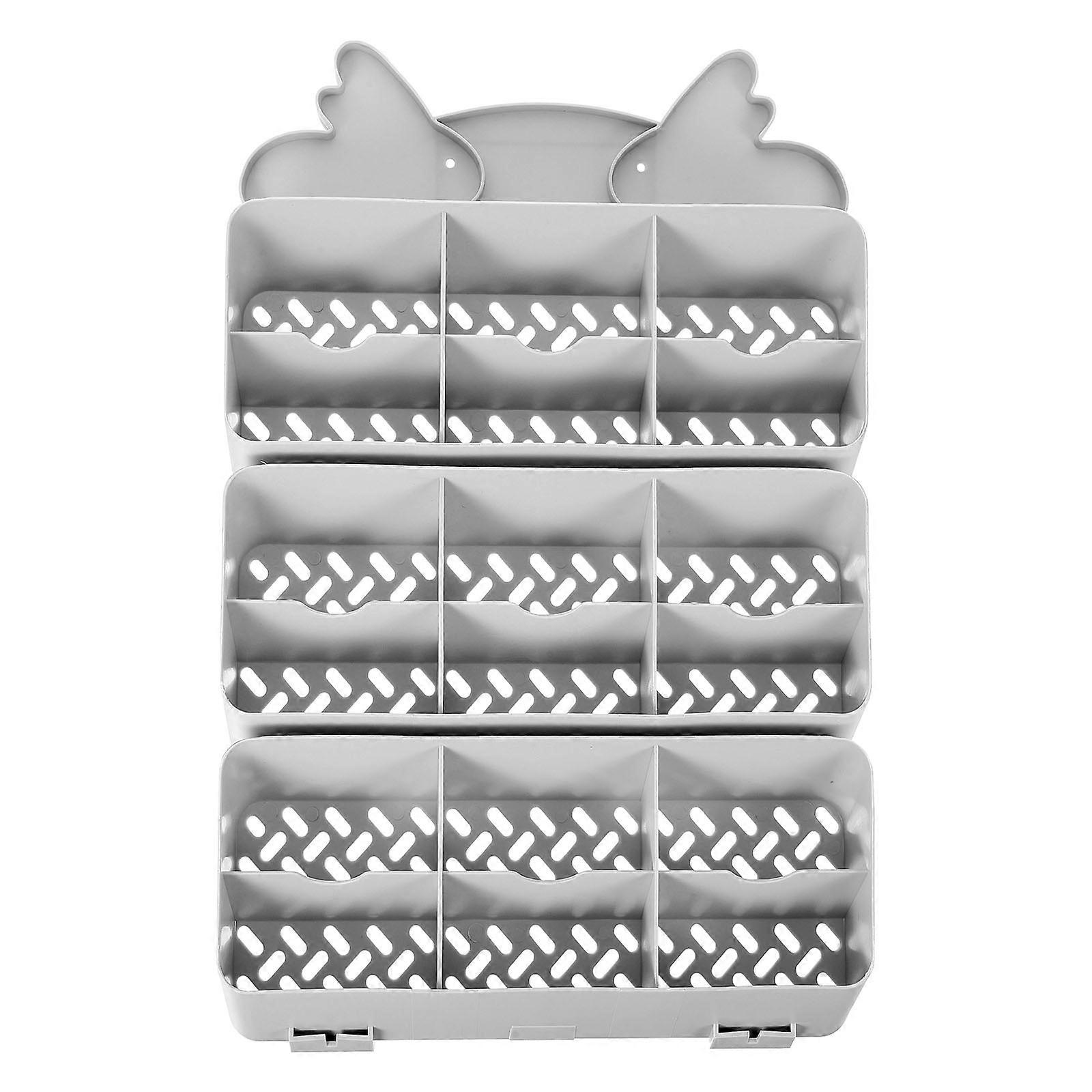 Wall-Mounted Socks Storage Organizer for Hanging Socks Plastic