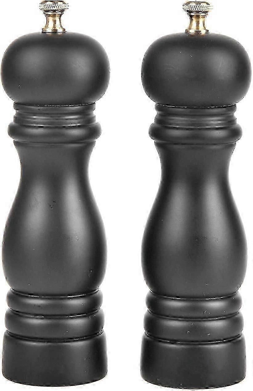 7 polegadas borracha pimenta moinho Shakers de pimenta com núcleo cerâmico 2 peças