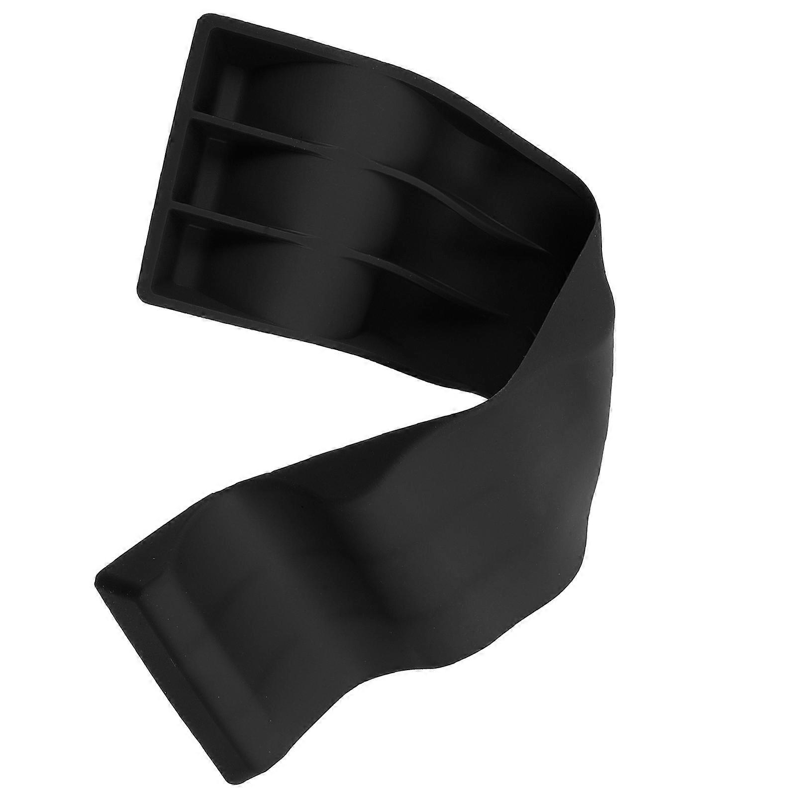 Silicone Holder Black for Storage Use 1Pcs Folding Stacker