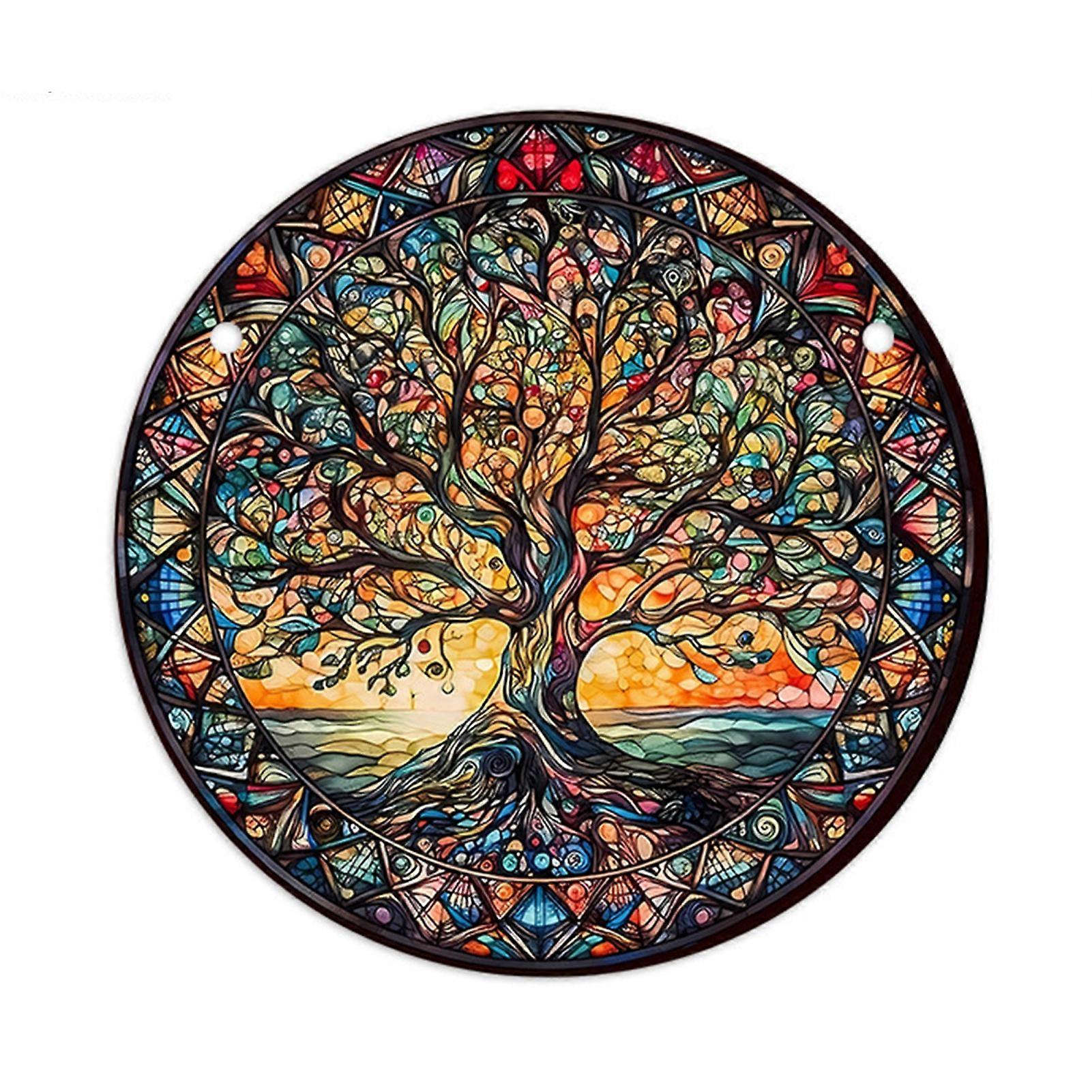 Vibrant Window Hanging Decor Suncatcher for Sunlight Rainbow Effect Display