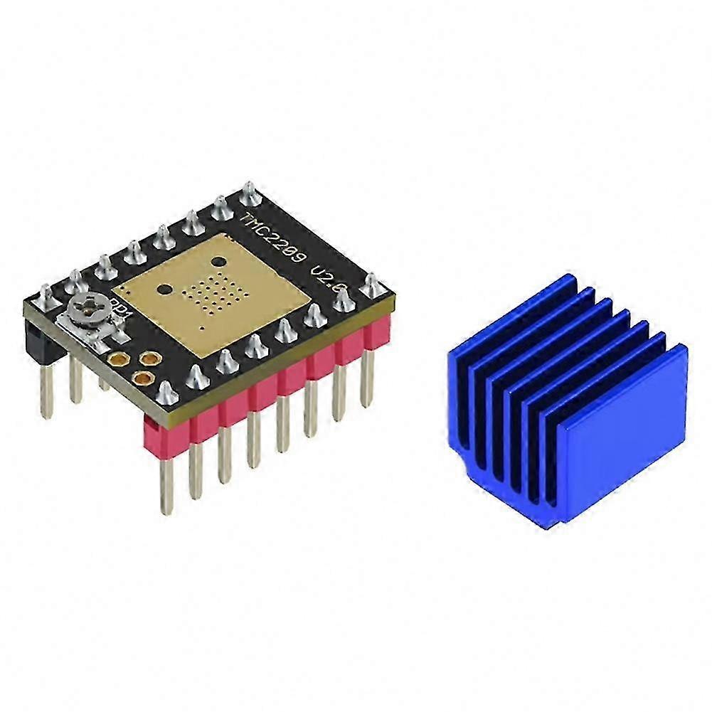 Ultra Quiet Stepper Driver 2.5A UART Compatible with Step/Dir and UART Modes for 3D Printer Controller Boards