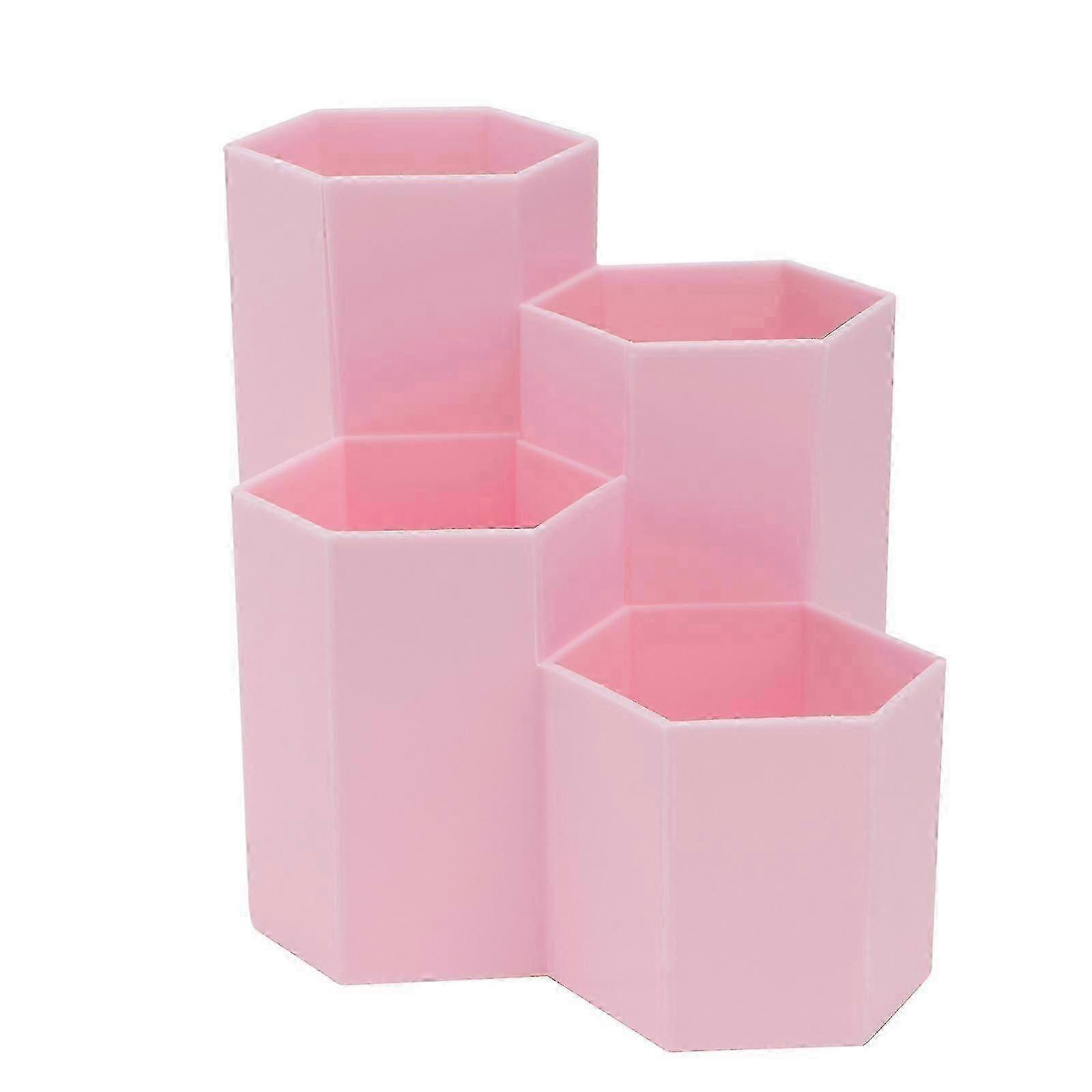 Pen Holder Multipurpose Desktop Organizer for Storage Using 1Pcs Pink