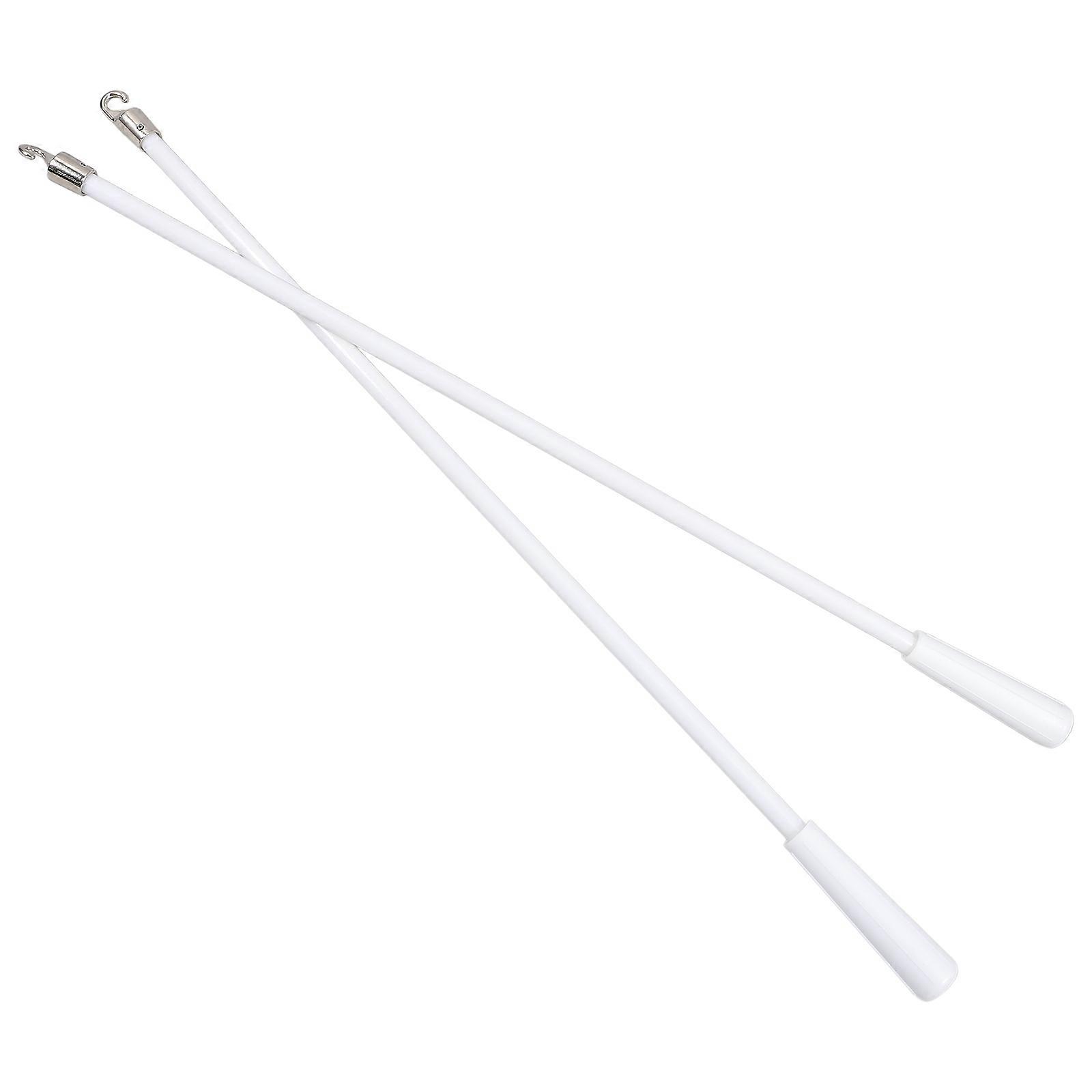2pcs Shutter Rod Pull Rods Shutter Adjustable Rods Drapery Wand Curtain Pull Rods