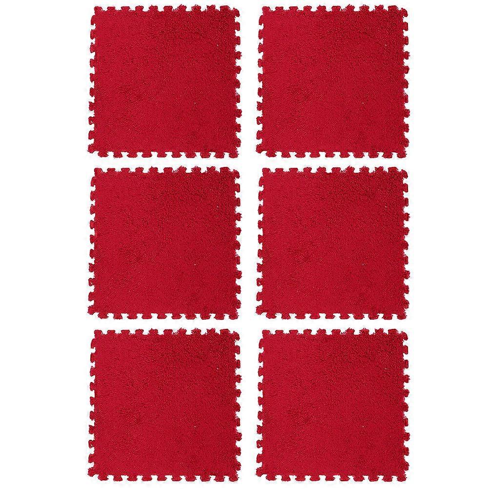 6Pcs Household Flooring Tiles Multi-function Play Mats Replaceable Puzzle Cushions