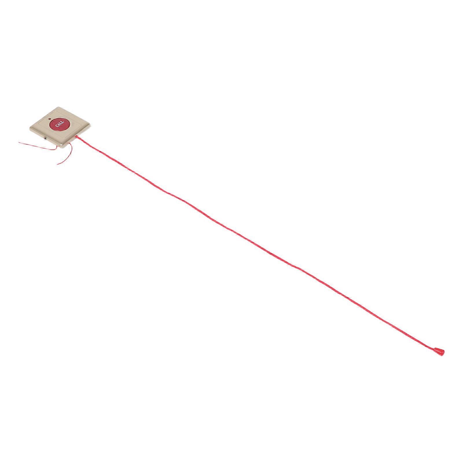 Button Emergency Alarm for Elderly with Pull Cord Home Use