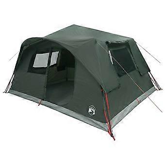 vidaXL Directe Tent met dak met luchtopening Polyester en staal Kamperen tent