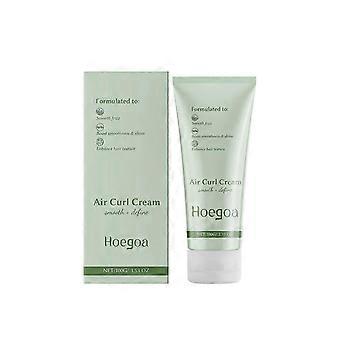 Hoegoa Crème de modelage de volume naturel Modelage de cheveux bouclés Modelage moelleux Gloss Élastine Crème de modelage de volume naturel