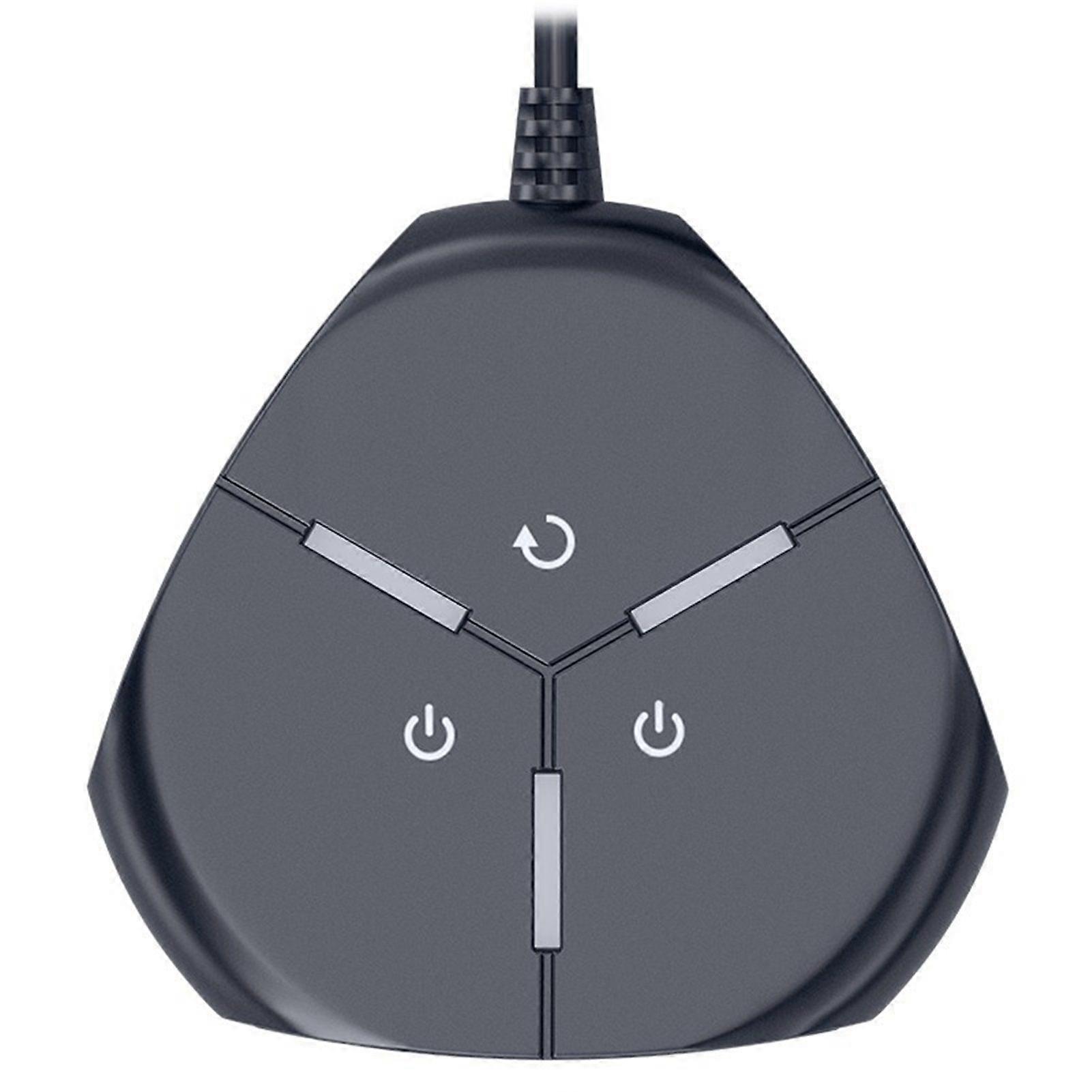 PC Power Button Easy Operation Small Lightweight Durable ABS Glossy Surface Desktop Computer Switch for Internet Cafe