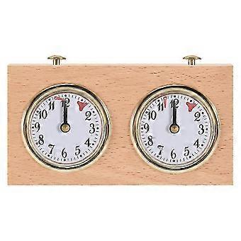 Wooden Chess Timer Digital Count Up Down Clock for Professional International Chess Games