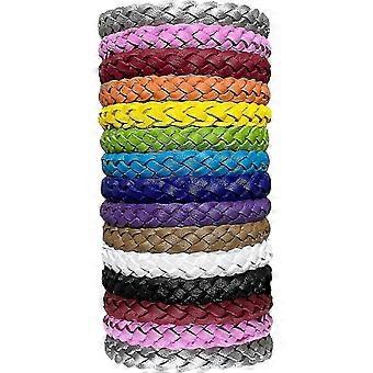 15-Pack Mosquito Repellent Bracelets for Adults, Kids, and Babies Natural, DEET-Free Wristbands for Effective Insect Protection