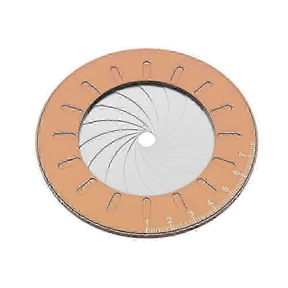Precision Adjustable Metal Circle Drawing Tool, Round Pipe Measuring Tool