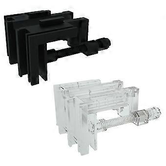 Aquarium Hose Clamp Acrylic Clip for Fish Tank Filter 2Pcs Durable Fixing
