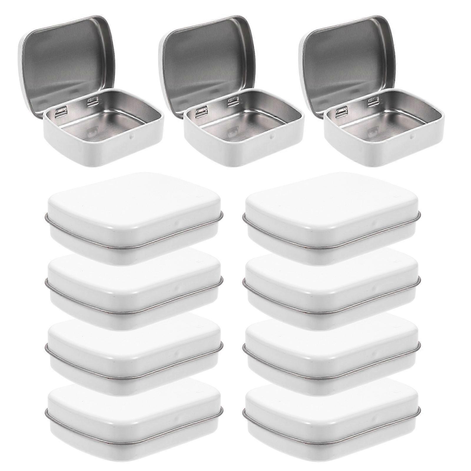 10Pcs Storage Boxes Candy Containers Candy Storage Case Biscuits Boxes Gift Packing Boxes