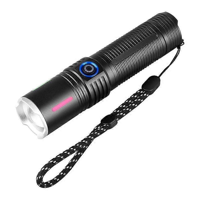 Rechargeable White Laser Flashlight High Power Torch