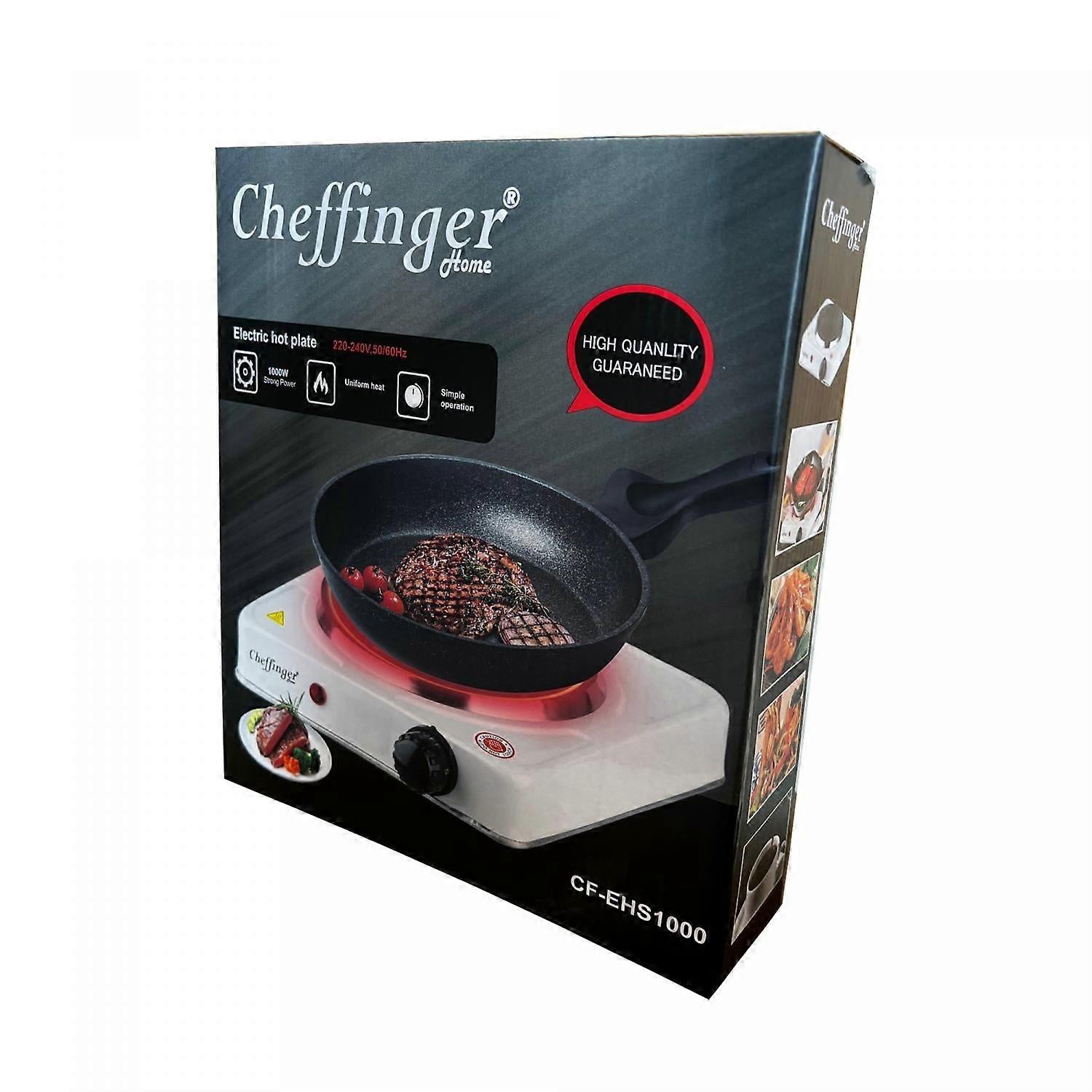 Cheffinger CF-EHS1000: 1000W Electric Hot Plate - Single