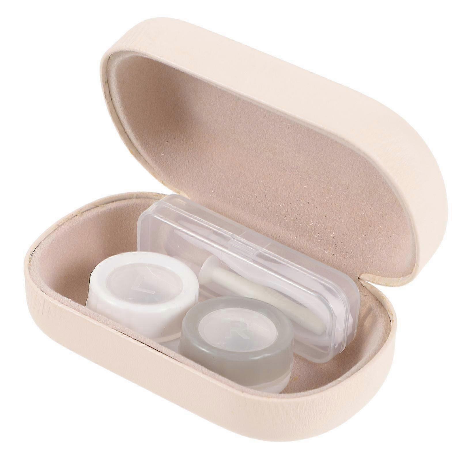 Contact Lens Case | Storage Use | Assorted Color | With Tools | Portable Leakproof For Travel Outdoor