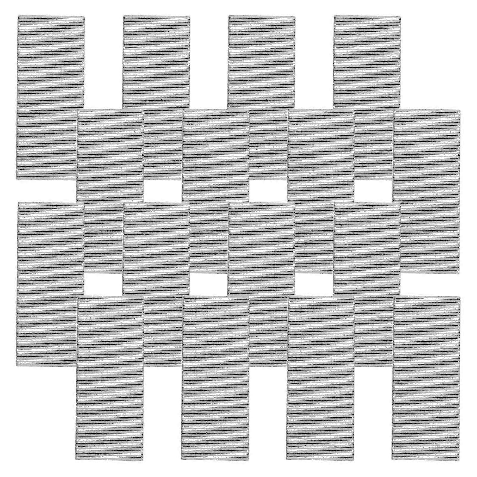 High-quality 24/6 6mm Galvanized Staples - 1000 pcs/set