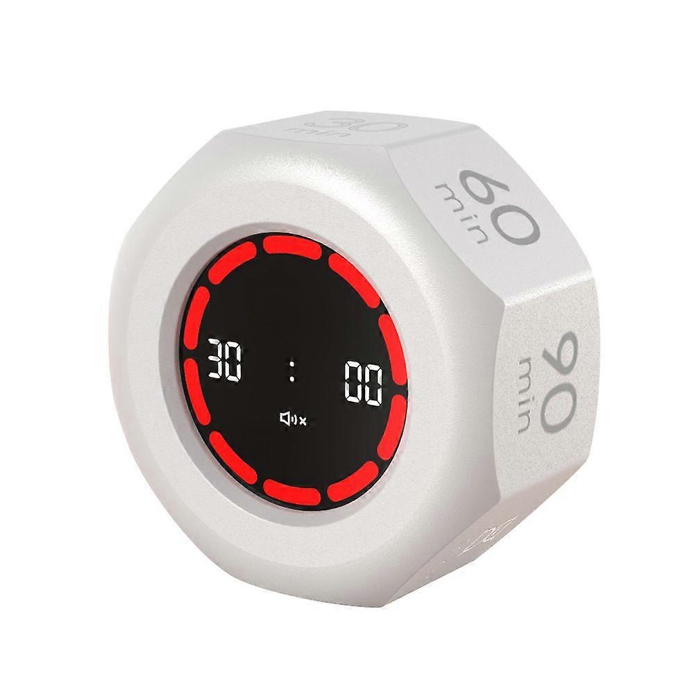 Clock timer, learning time manager, children's self-discipline check-in, kitchen fitness timer