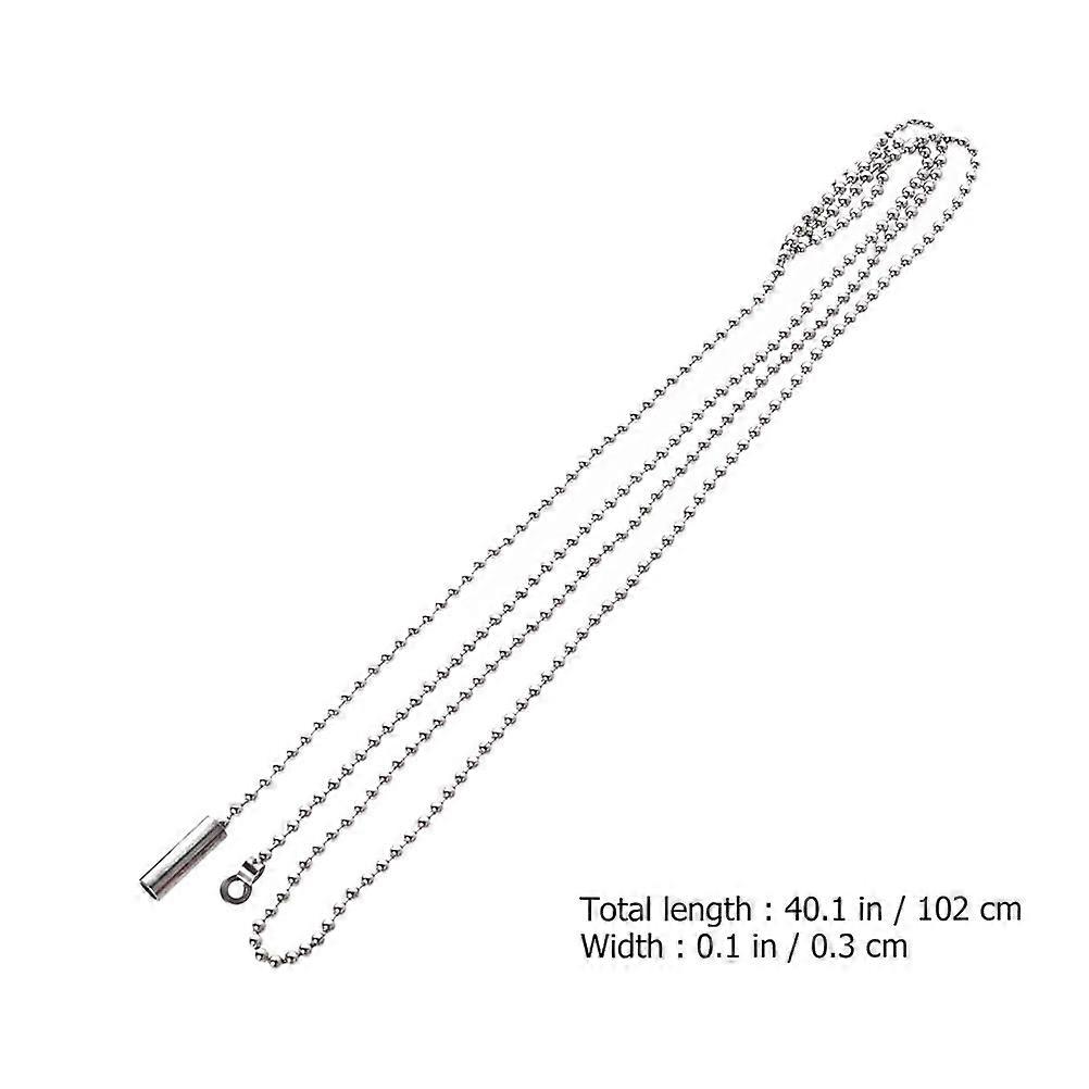 5 pcs Pull Chain Extension Metal Pull Chain Replacement Pull Chain for Ceiling Fan