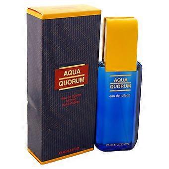 Antonio Puig Aqua Quorum für Herren 3.4 oz Eau de Toilette Spray