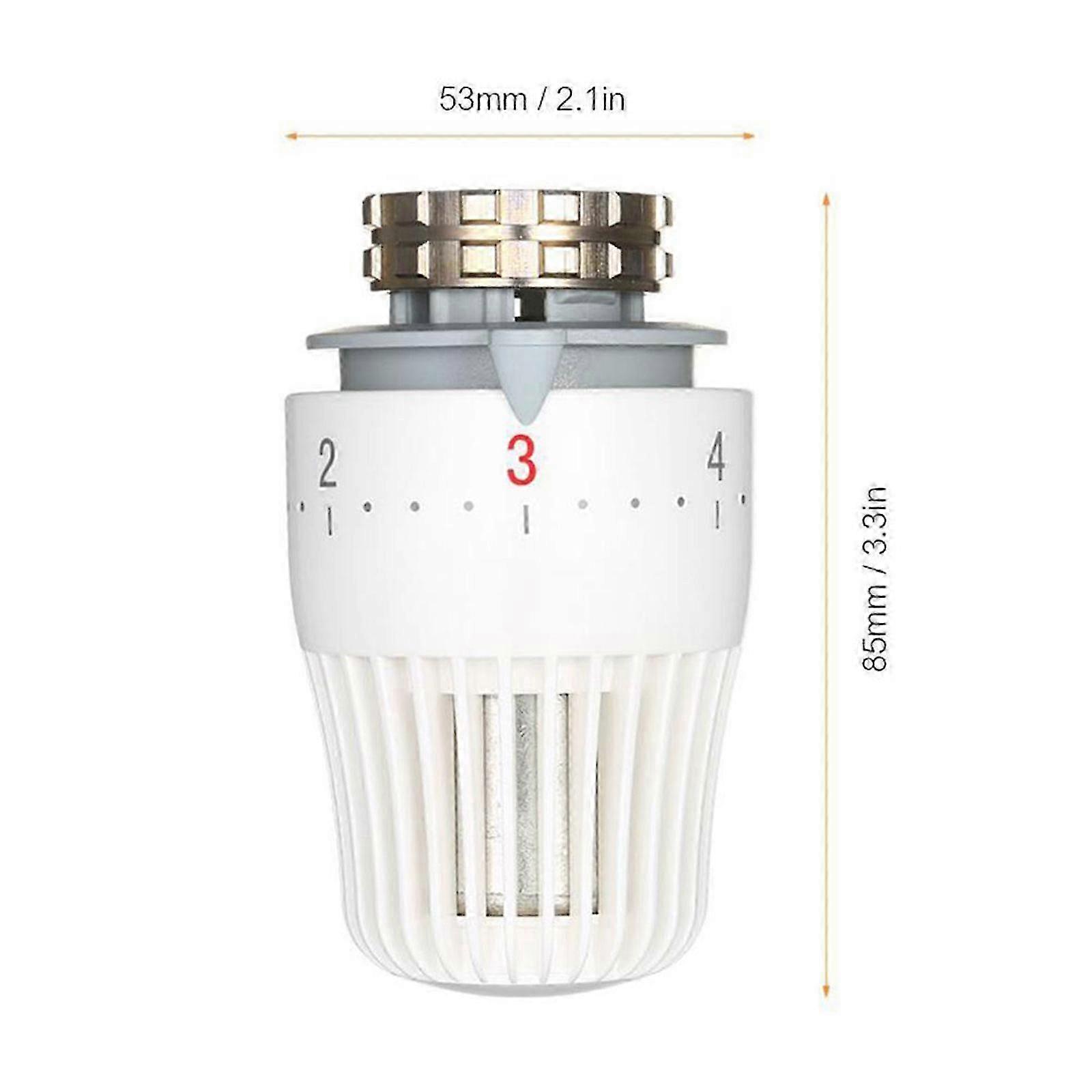 Adjustable Thermostatic Automatic Radiator Control Valves Water Floor Heating Temperature Controller Valves Manual Adjustable Mult