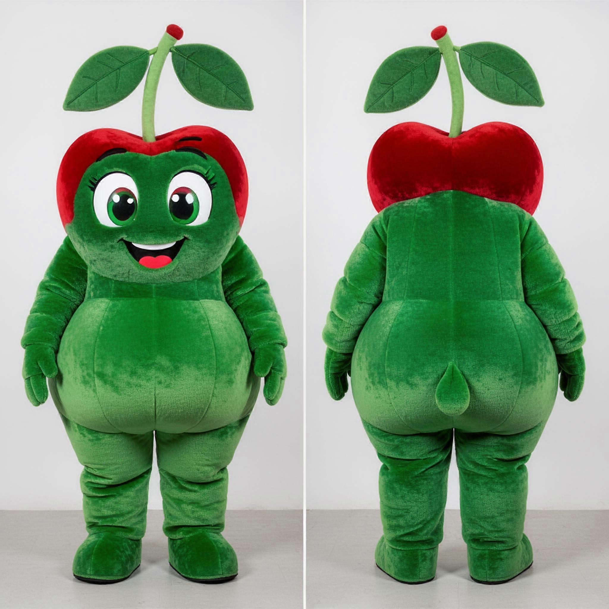 MASTICOT Forest Green Rounded Cherry Mascot