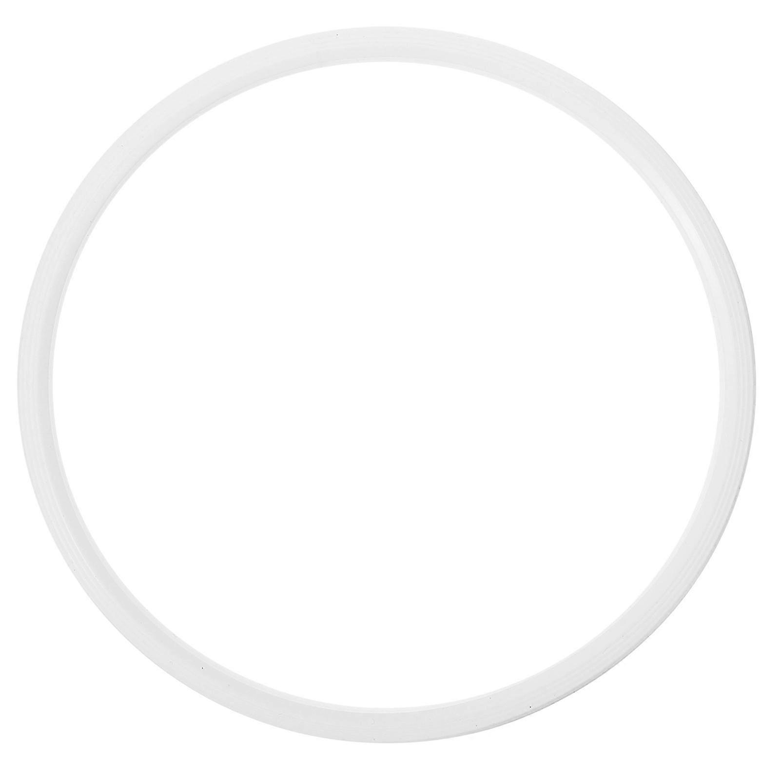 White Silicone Ring Lunch Box Lid Sealing Ring compatible with Window